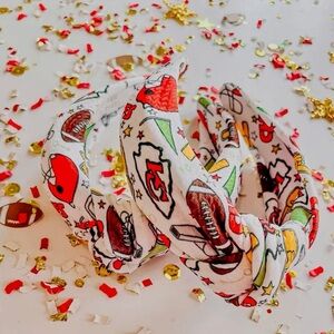 White KC Chiefs Headband - Kansas City